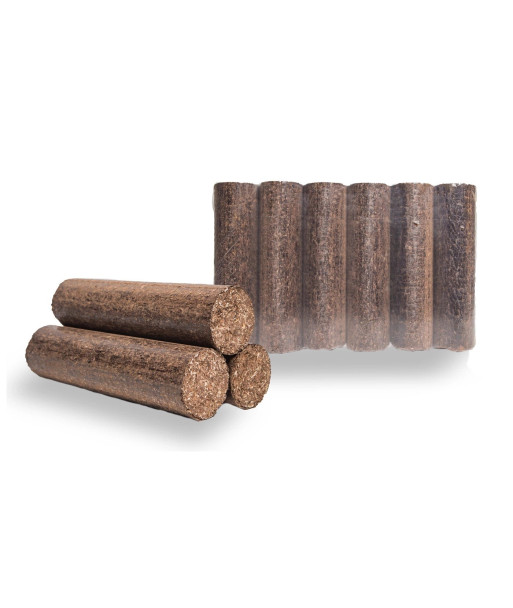 Noční válcové brikety kůrové MAX, 1TUNNA