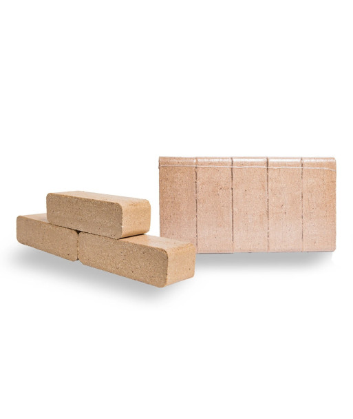 Dřevěné brikety RUF HARD MIX, dub/buk, 1TUNNA