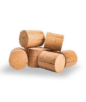 Dřevěné válcové brikety PUK HARD MIX,1TUNNA