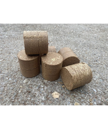 Dřevěné válcové brikety PUK HARD MIX,1TUNNA