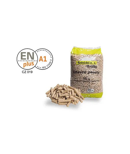 Dřevěné pelety MAX COMFORT, ENplus A1, smrk, 1TUNNA